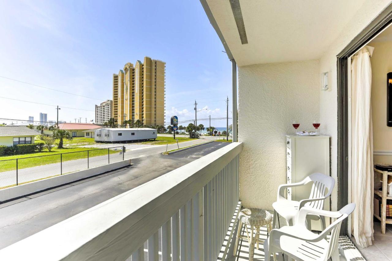 Pcb Condo With Pool And Grill Access - Walk To Beach! Panama City Beach Bagian luar foto